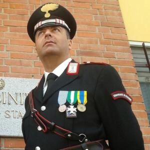 Il comandante della caserma dei Carabinieri di Trecate, mar. Giovanni Ferrara (dal suo profilo Facebook)